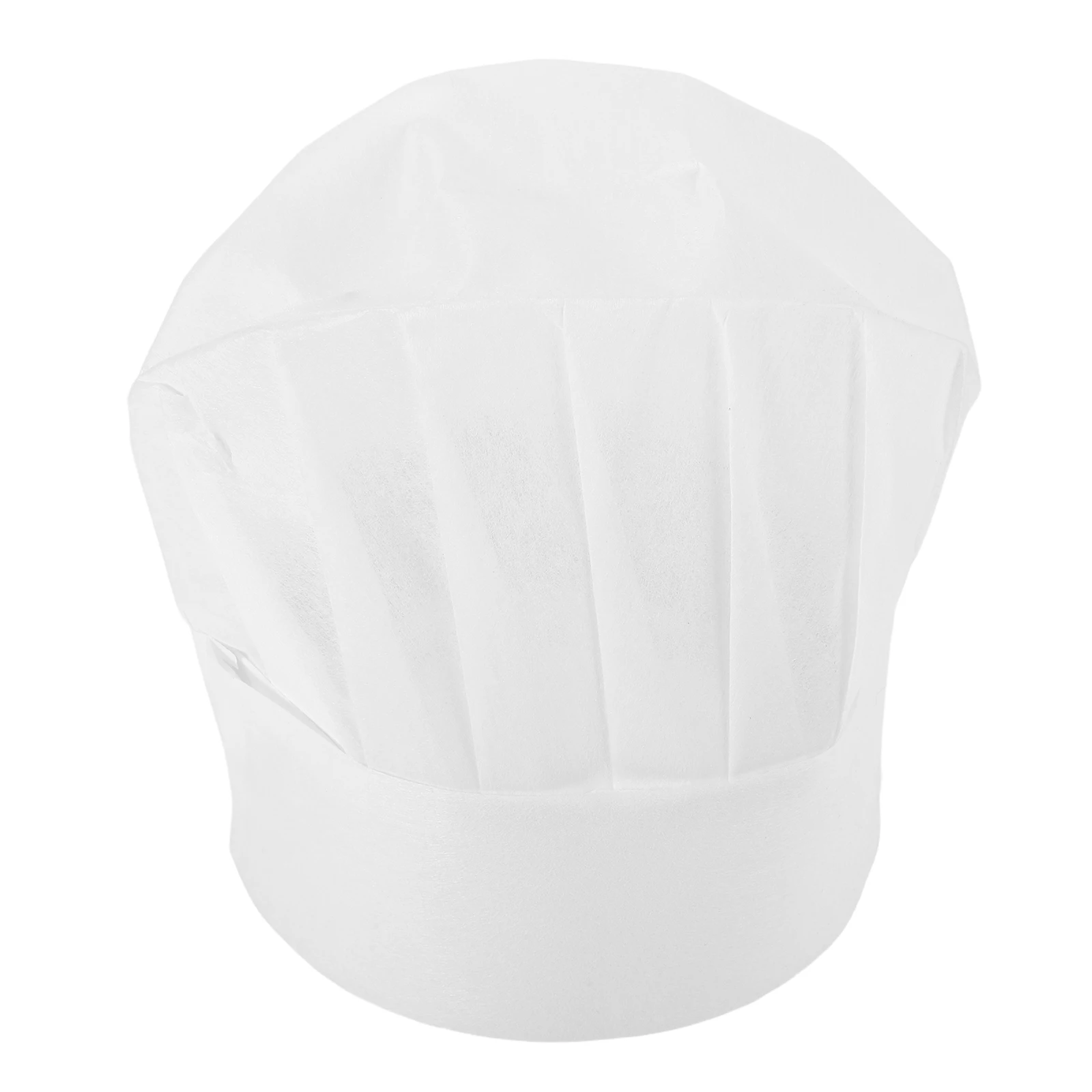 

20pcs Disposable Hat Tall s Catering Kitchen Hats Nonwoven Unisex Cooking Hats Reusable Sushi Pastry Baker Work
