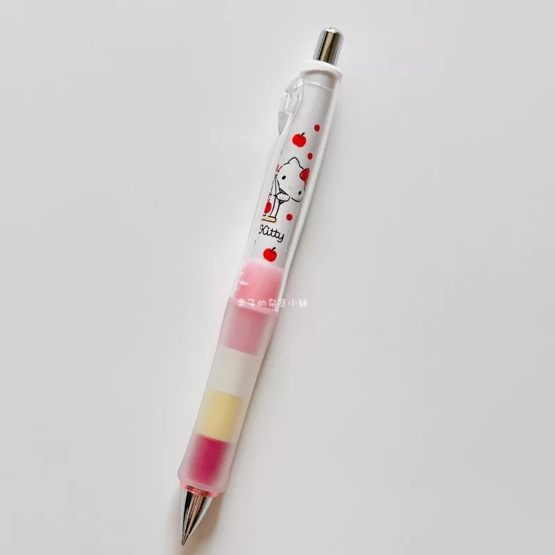 Japan Sunstar Sanrio Princess Series Limited 0.5mm Melody Pochacco Hangyodon Shaker Automatic Pencil Anime Figures Model Toys