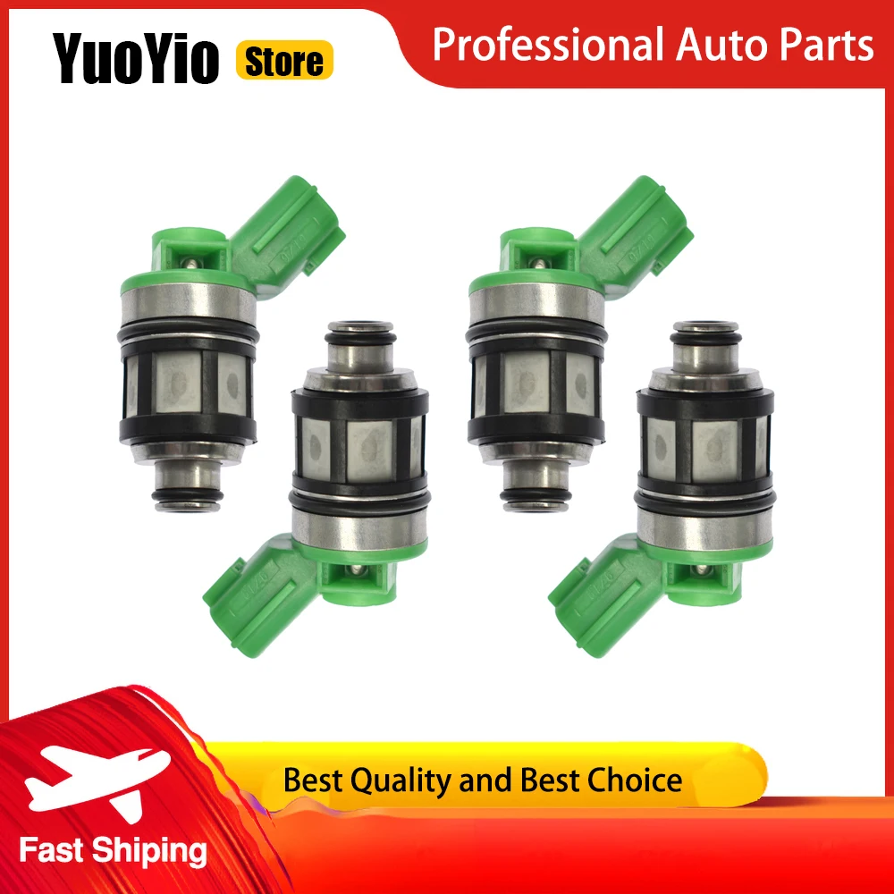 

Новый топливный инжектор YuoYio, 4 шт., модель 16600-1S700 для Nissan Frontier 1998-2004, Xterra 2000-2004, пикап 1996-1997, L4 л