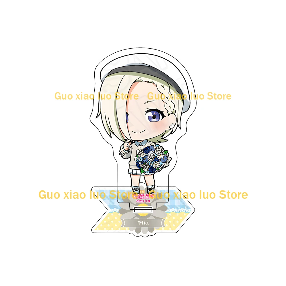 شخصية حب الحياة مياشيتا آي كومي كاناتا يوكي سيتسونا إيما فيردي تينوي رينا ميفون شيوريكو حامل أكريليك صغير تشيبي أنيمي #5