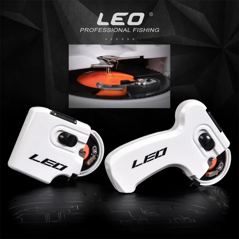 

LEO Electric Hooking Device Line Automatic Multi-Function Hook Device Needle Knotter Fishing Accessories Fishing Line Winder