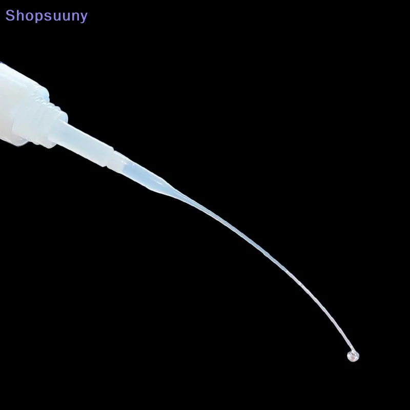 [SU]100pcs/set Glue Tips Plastic Glue Micro-Tips Glue Extender Precision CA Glue Applicator[SU]