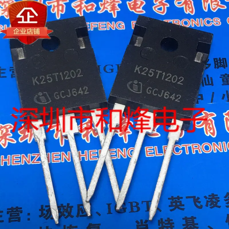 5pcs  IKW25N120T2 K25T1202 TO-247 25A 1200V