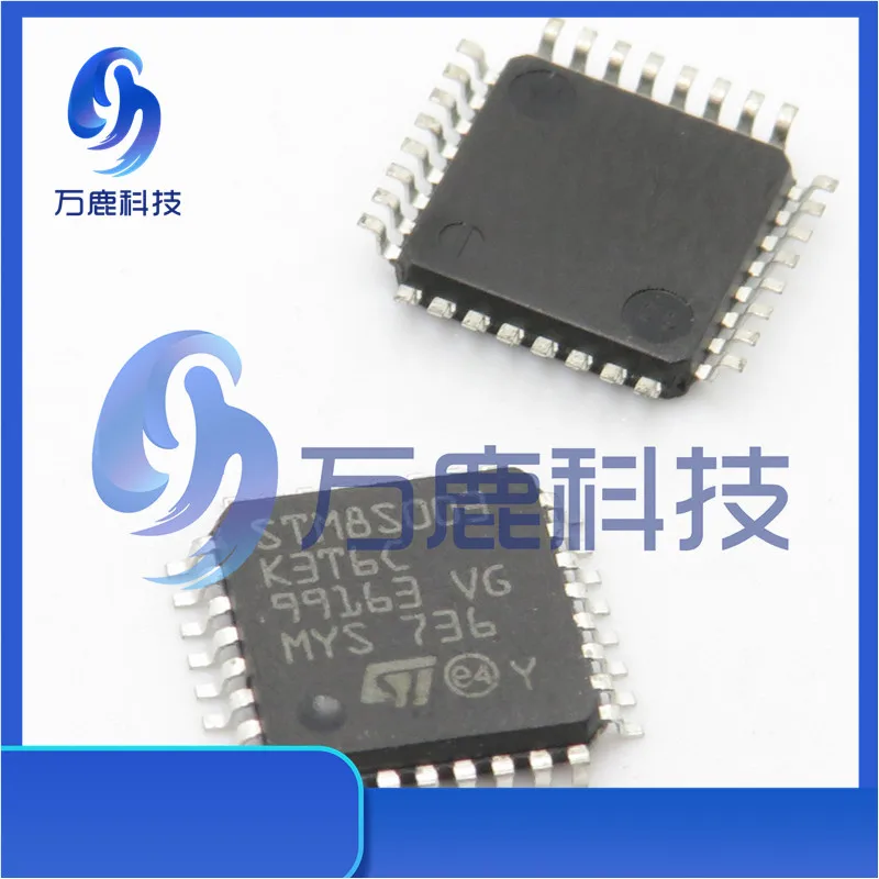 Stm8S003K3T6C Mcu 8-Bit Stm8 Cisc 8Kb Flash 3.3V/5V 32-Pin Lqfp Tray