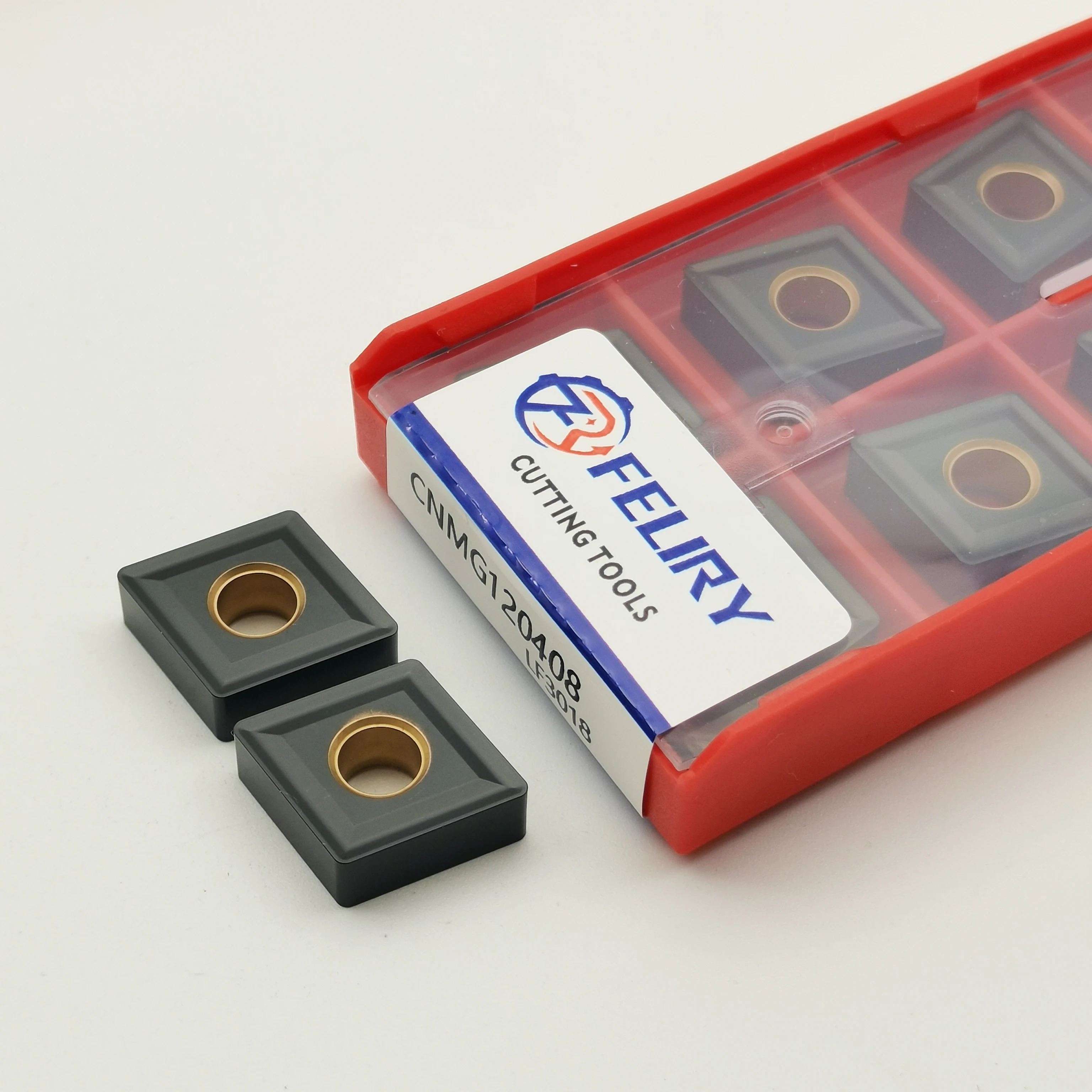 

10PCS High-quality hard alloy tools CNMG120404 CNMG120408 LF3018 can be used for processing cast iron CNMG