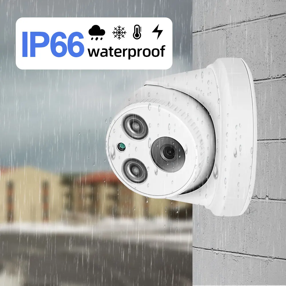 4K POE Dome Security Camera System Set 8CH H.265 CCTV POE NVR Kit 10CH 8MP Color Night vision Video Surveillance IP Camera Set