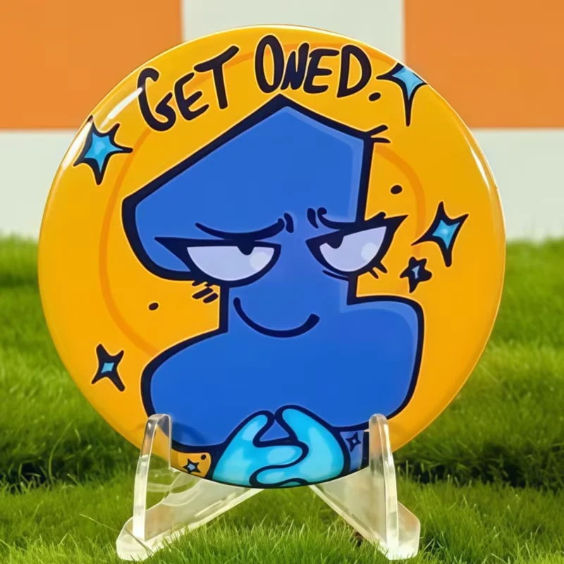 Get Algebralien'd TPOT One and Three Button Pin Set of 2 BFDI Cartoon Algebralian Brooch Cosplay Accessory Backpack Decor Badge