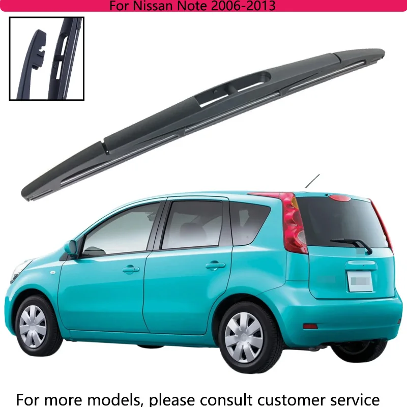 

For Nissan Note 2006-2013 Car Accessories 12" Rear Windshield Windscreen Washer Wiper Blade