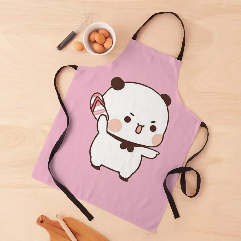 

Cute Bubu is Throwing Flip-flops At Dudu Since He Teases Bubu Apron Cute Kitchen Accessories Custom Apron