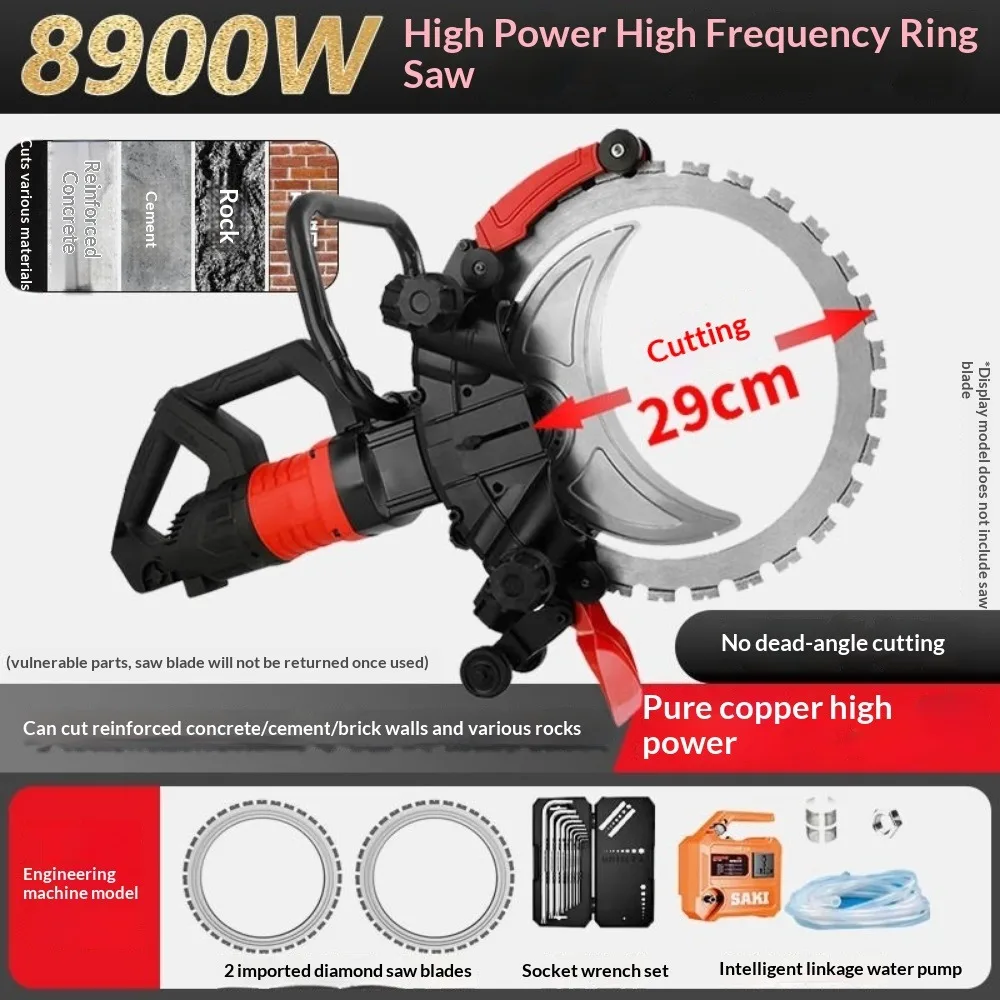 

Single Stone Cutting Machine Large Wall Cutting Machine Concrete Wall Cutting Water Power Slotting Machine Open Door and Window