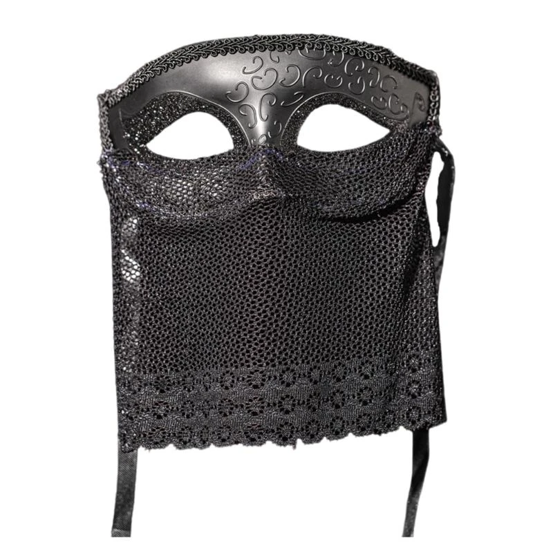 

DXAE Masquerades Mask Venetians Mask Mardi Gras Mask Half Face Mask Cosplay Mask Veil