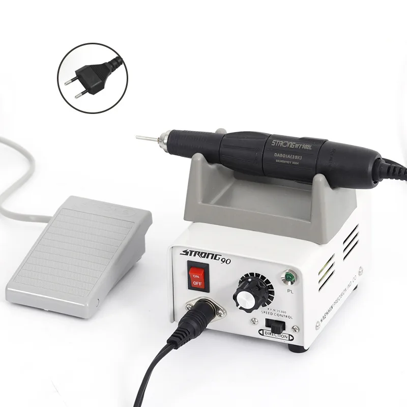 JINGT Dental Polishing Machine Micro -Polishing Silent Carving Handheld Electric Grinding High-Speed Grinder 35000 Rpm