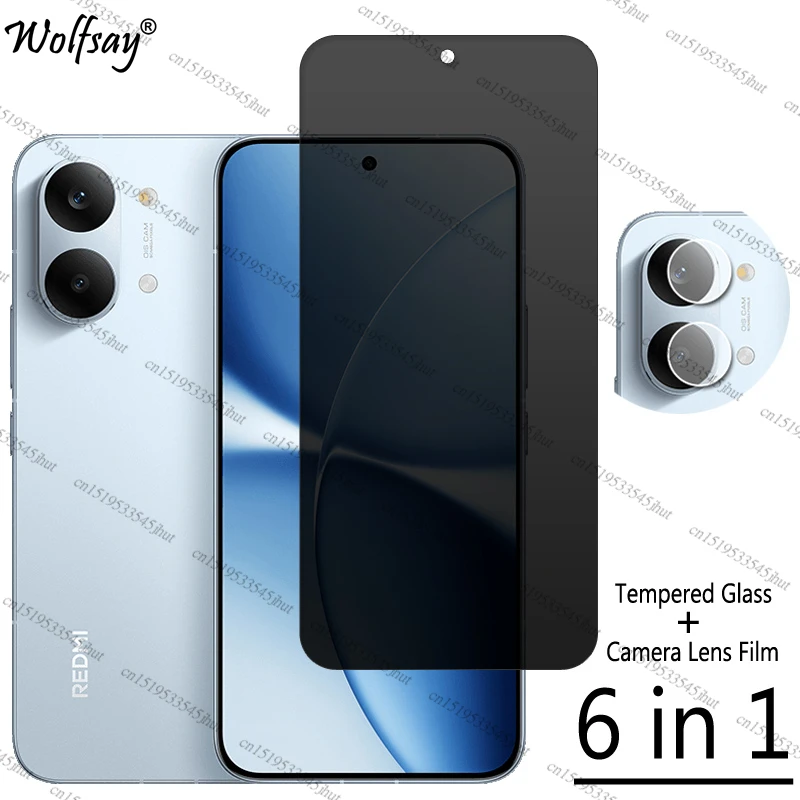 Sichtschutzfolie für Poco X8 Pro Max Anti-Spy Panzerglas für Poco X8 Pro Max Kameraglas für Poco X8 Pro Max Glas