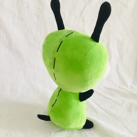 20 cm Alien ET 3D Eyes Green Invader ZIM GIR Hund Plyschfigur Leksak Mjuk Uppstoppad Samlarleksak Julklappsleksaker för Barn 6 best sales utomjordisk plysch - №5