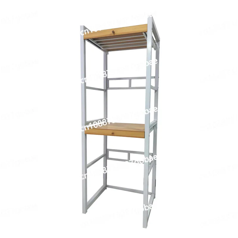 رف تخزين متعدد الأغراض، رف ثابت سميك من طبقتين للغسالة