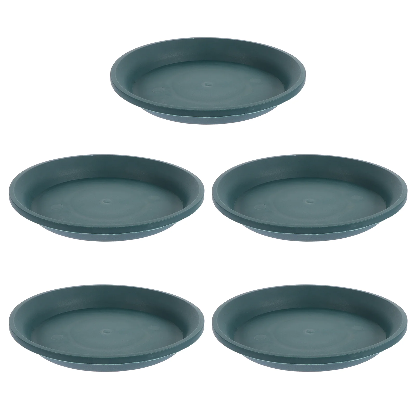 5 Pcs Plant Pot Saucers Gallon Planter Tray Houseplant Plastic Flowerpot Bases Faceplate