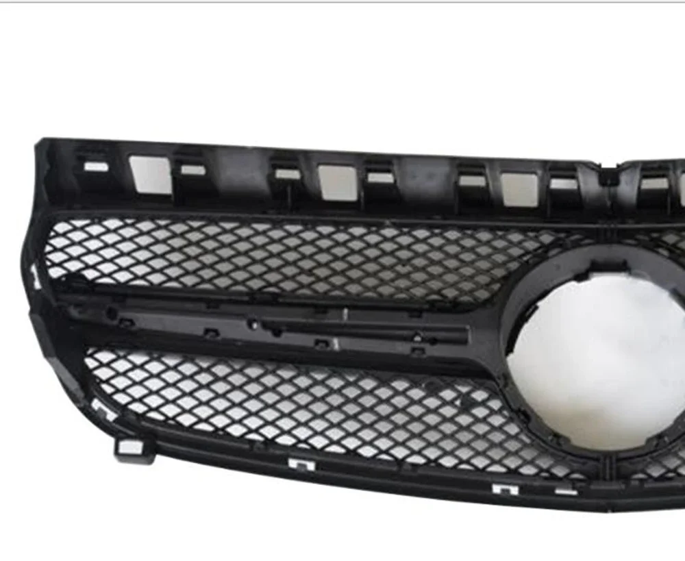 

Olangdn Racing Grill For Mercedes Benz W176 A Class 2013-2015 A180 A200 A250 A45 AMG Style Front Grille Car Upper Bumper Hood Me