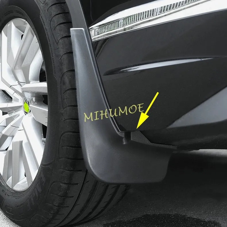 Front Rear Mud Flaps For VW Touareg R 2019-2024 Mudguards Fender Splash Guards Dirtboard Car Accessories