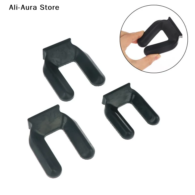 1Pcs Rubber Office Chair Wheel Stopper Furnitures Foot Wheel Caster Anti-slip Pad Floor Protectors Prevents Scratches Slot Pad