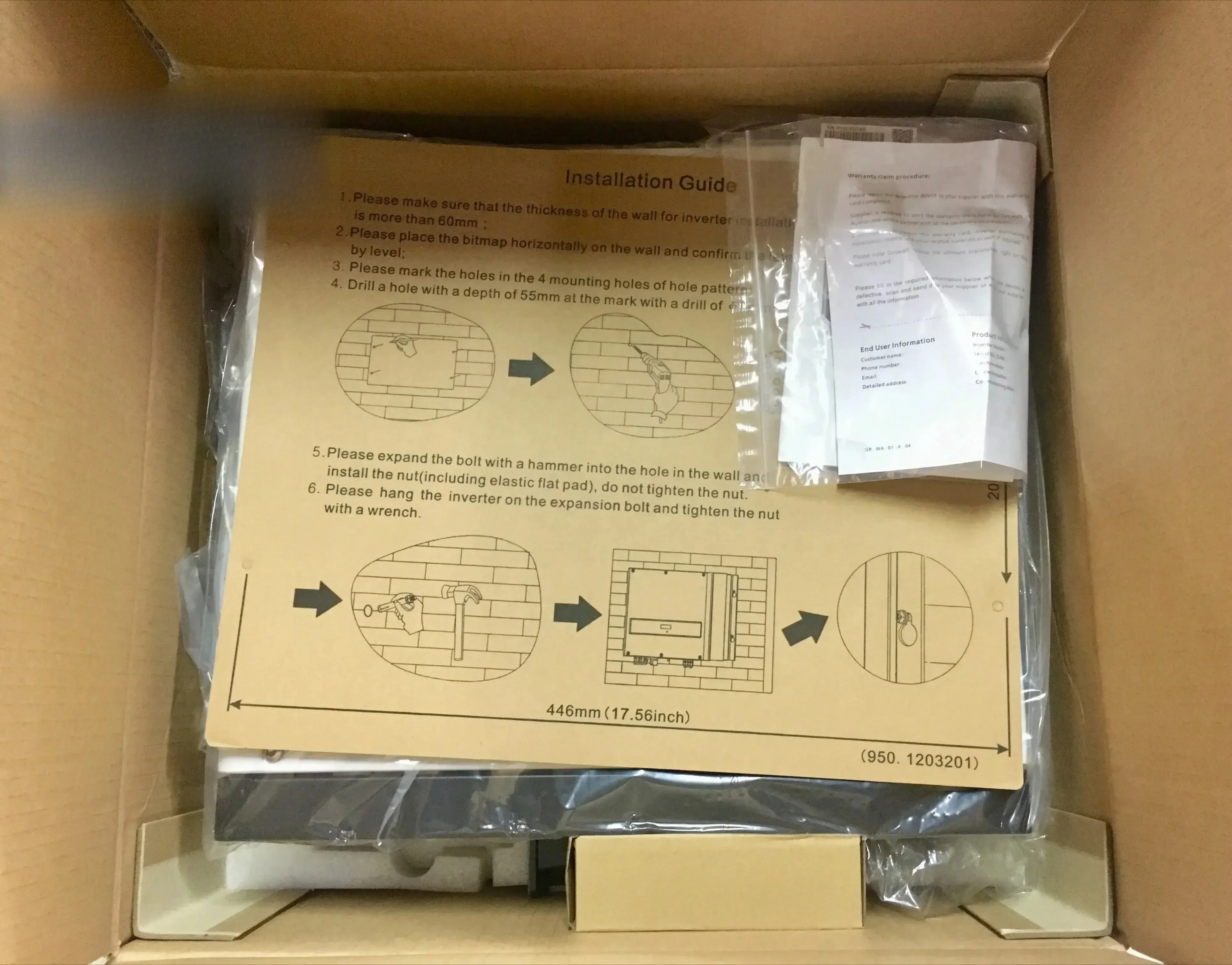 IT-728 Growatt German European Standard Solar Inverter 8kw 10kw 11kw Three Phas Hybrid/Grid-connected Power