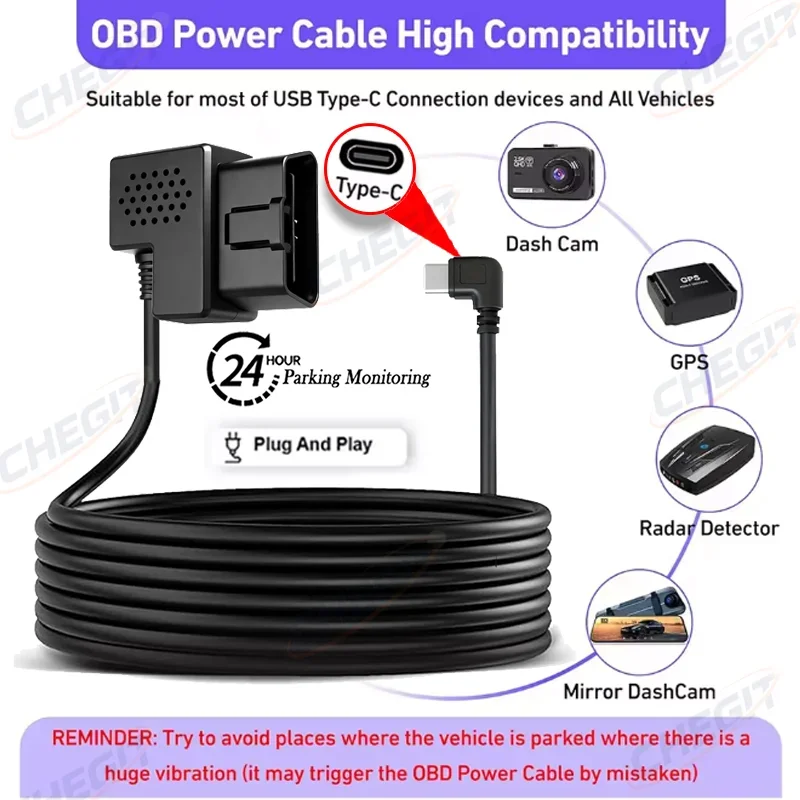 Obd Hardwire Kit Fo…