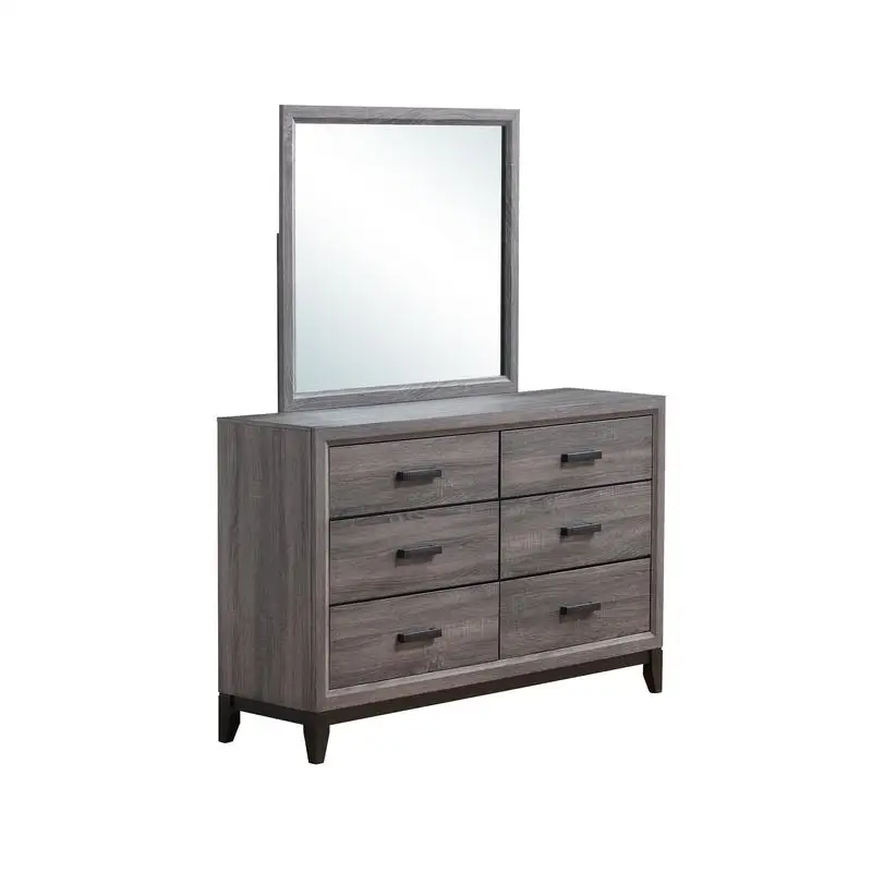 Mirage Graue Kommode mit modernem Design und viel Stauraum