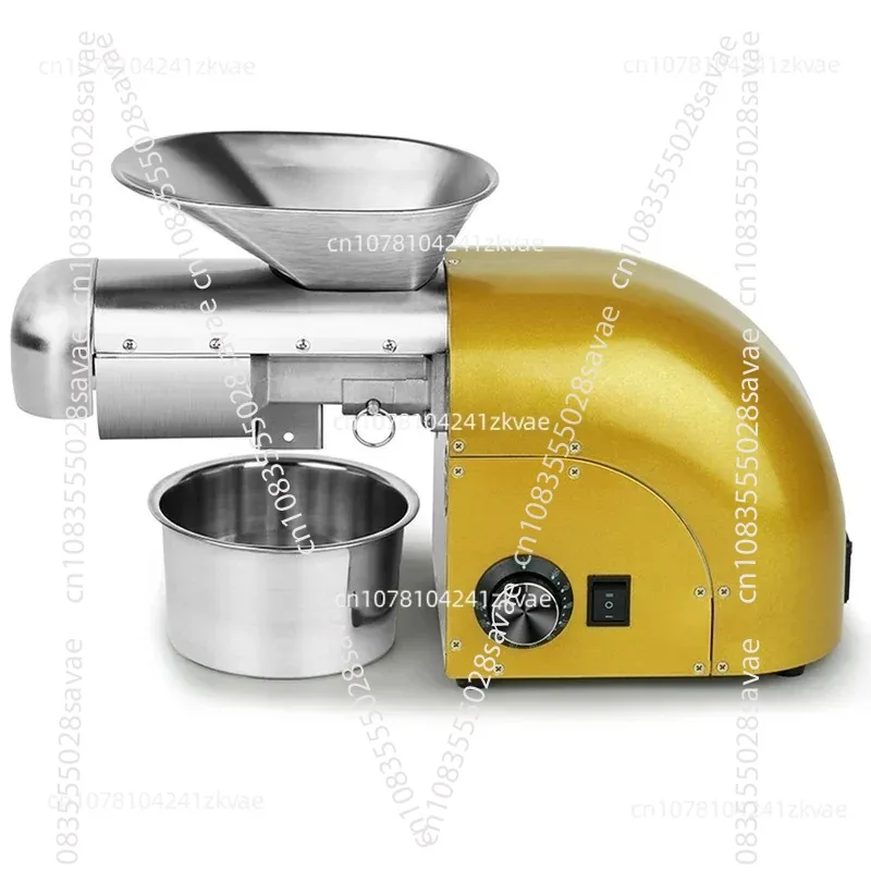 

1800W Fully Automatic Cold and Hot Oil Press, Stainless Steel Multi-functional Household Oil Press