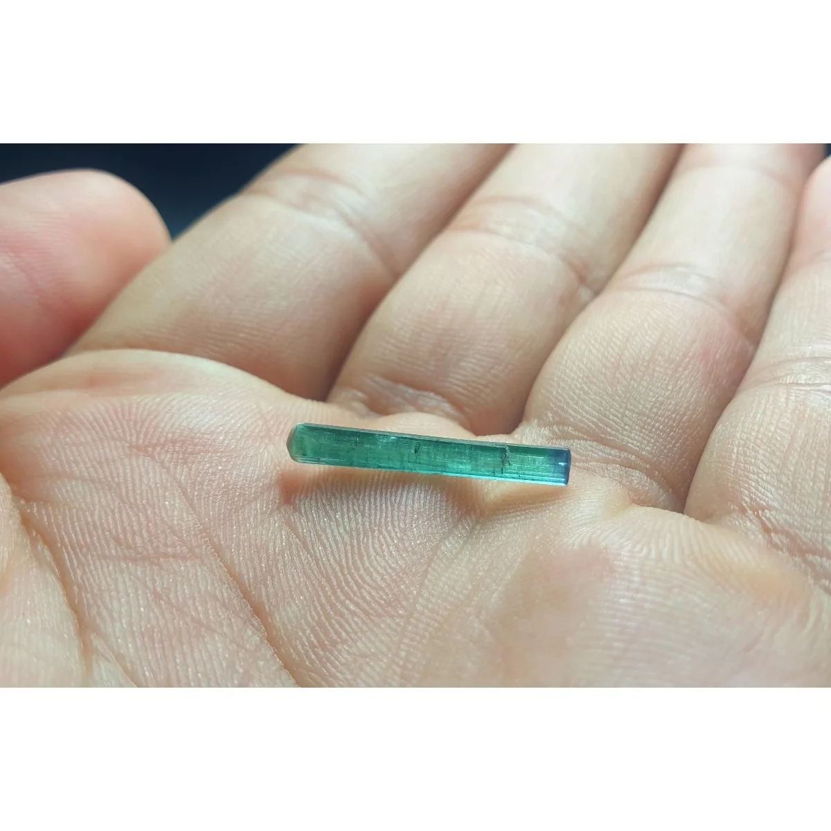 Brazilian Elbaite Stone Specimens, 10g 5-15mm Random Colors, Display Box for Mineral Collection & Shelf Display