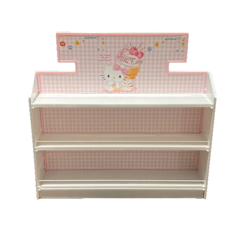 Hello Kitty Miniature Dollhouse Mini Supermarket Shelf Pretend Play Toy Display Rack Dollhouse Decoration Kids Pretend Play - view 6