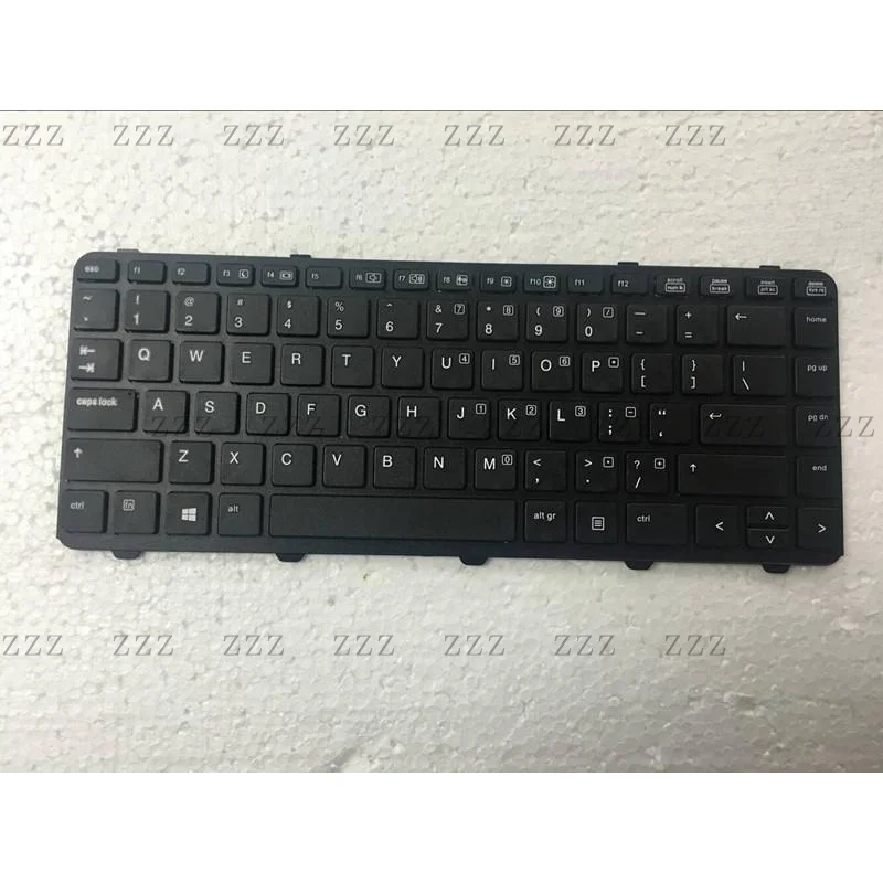 ZZ NEW laptop US Keyboard For HP 640 G1 645 G1 keyboard With frame without point