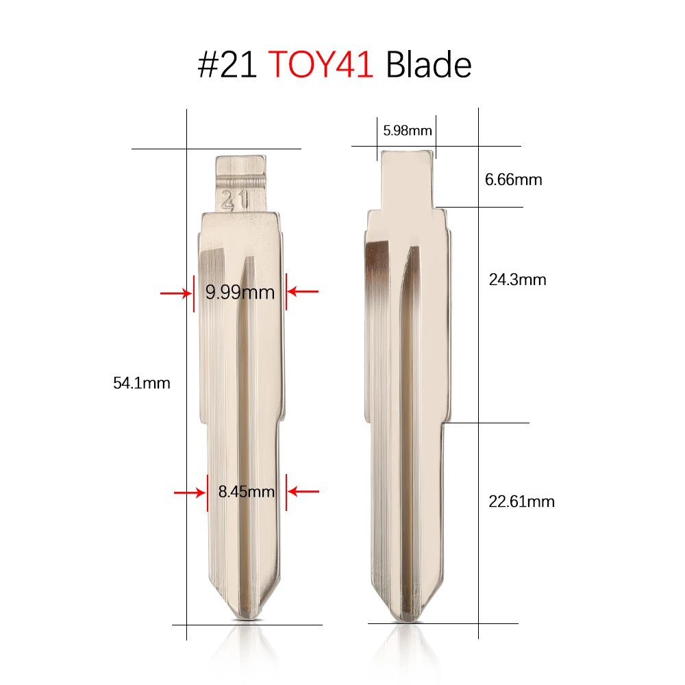 トヨタ用リモコンキーブレード,10個,09 21 69 77 113 114 123 #124 toy43,カラーハイランダー,ラヴァス,ビヨリス,クラウン