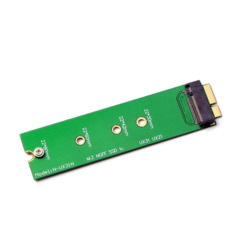 Compact 18Pin UX31 UX21 to NGFF M.2 SSD Connector Optimize Device Performances