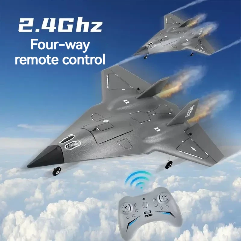 

Fx9672 Remote Controlled Aircraft SR72 Future Fighter Dual Channel Glider Fixed Wing Model Simulation Fighter Toy for Boys Gift