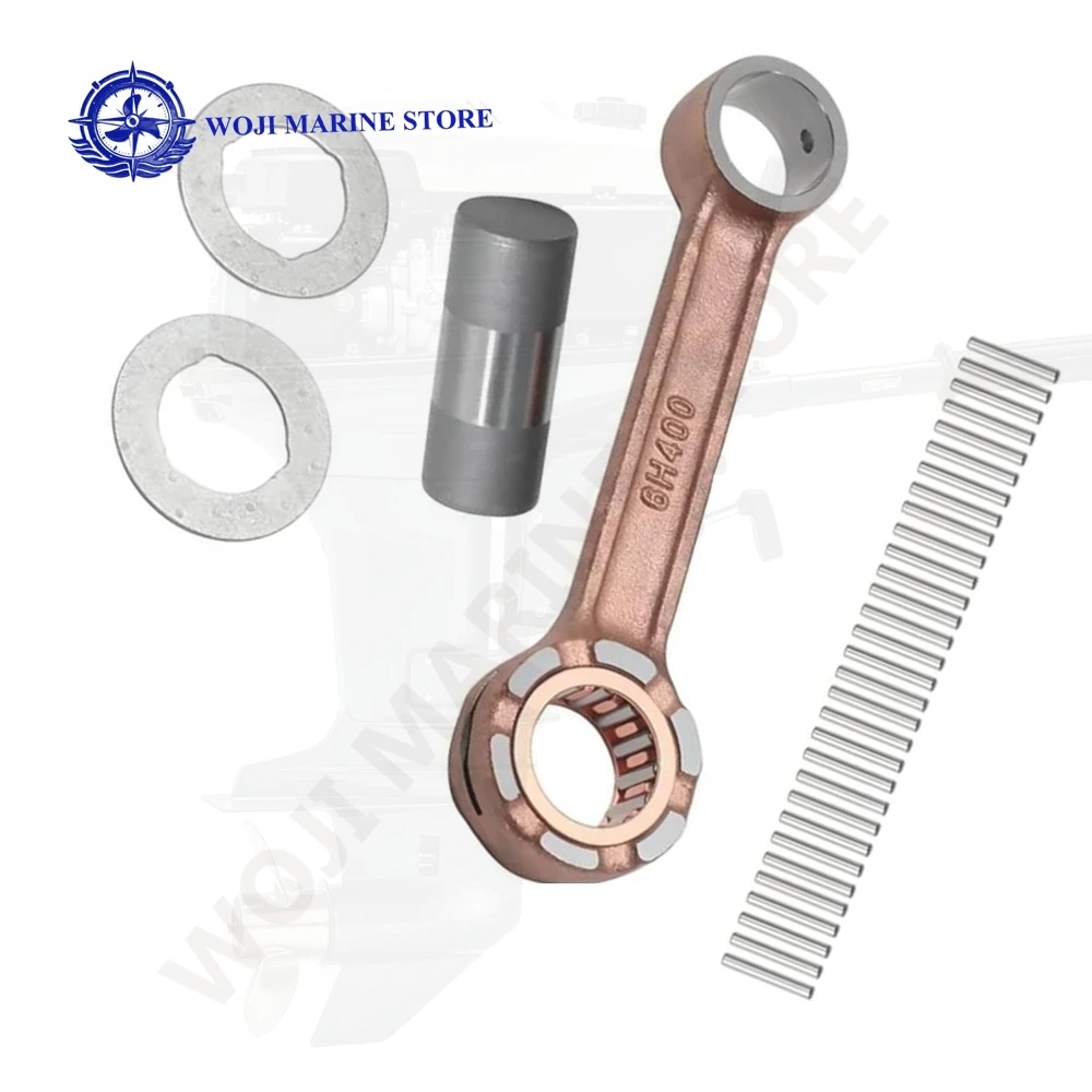 Connecting Rod Kit 6H4-11650-00 6H4-11651-00 boat motor for Yamaha 40HP 50HP Outboard Motor 2 stroke 6H4-11650 6H4-11651