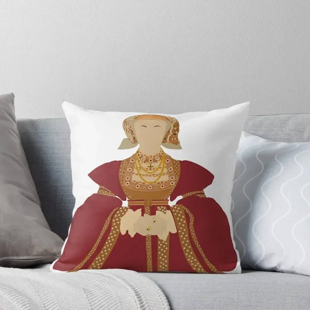 Queen Anne of Cleves Throw Pillow christmas decorations for home 2025 Decorative Cushion Cover pillow