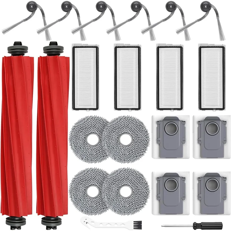 -A89Z For Roborock QV 35S/QV 35A Robot Vacuum Cleaner Accessory Set Replacement Parts Included