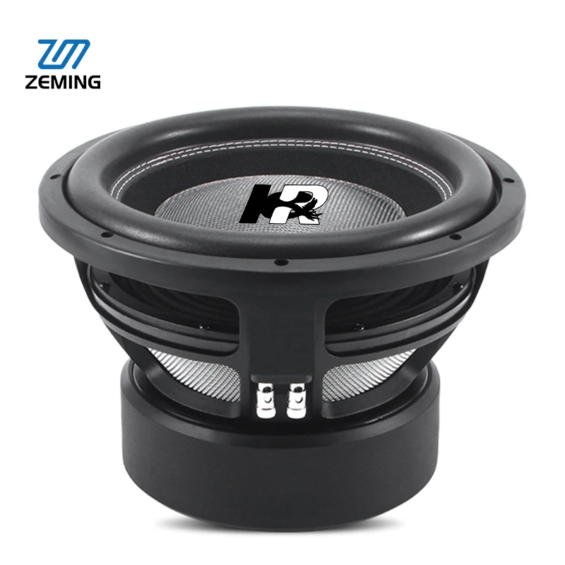 

12 inch subwoofer 2400 watt double coil car bass speaker big power competition car active subwoofer