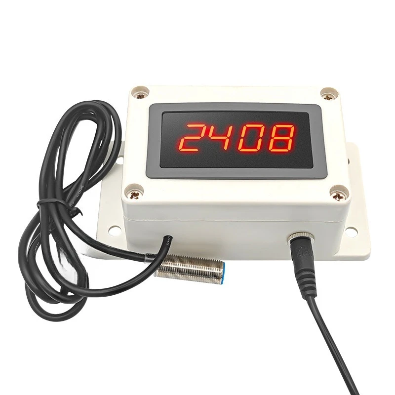 Electronic digital display speed measuring instrument