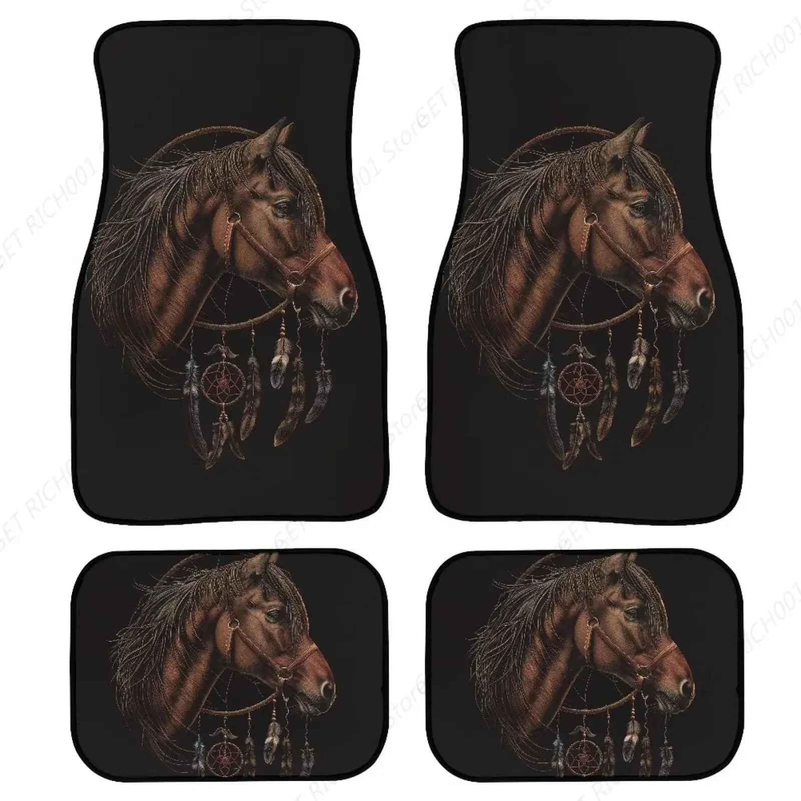 

Независимость sueños caballo Sinaón, alfombrillas para coche 4-значный, alfombrilla Премиум para coches, SUV, camiones, защитная защита