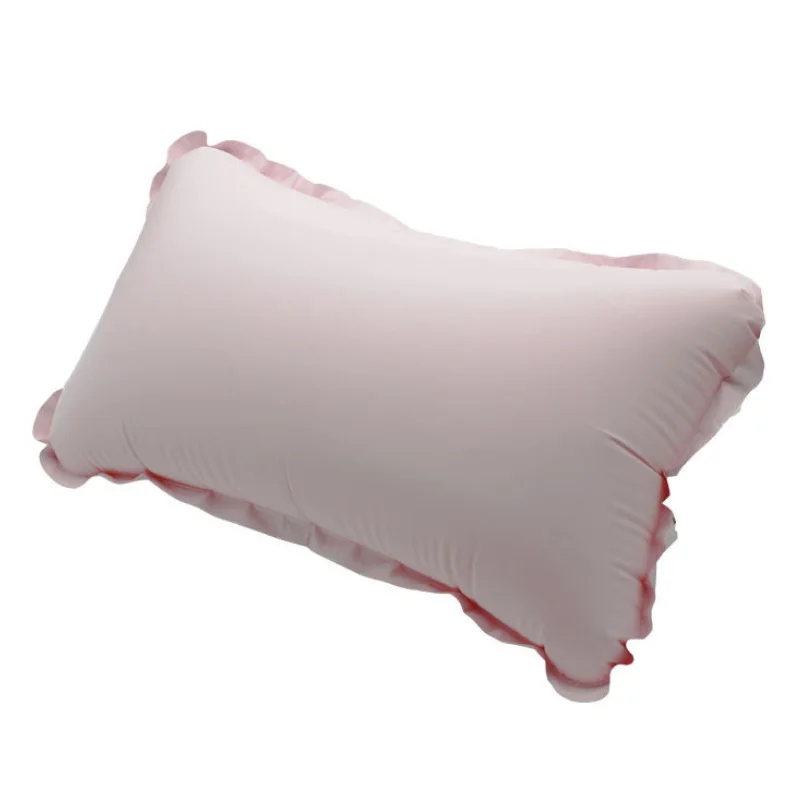 Inflatable Pillow Is Suitable For Family Hotel Club Bedroom Adult Sex Pillow Air Pillow Powder/black/red Three Colors 80X50CM