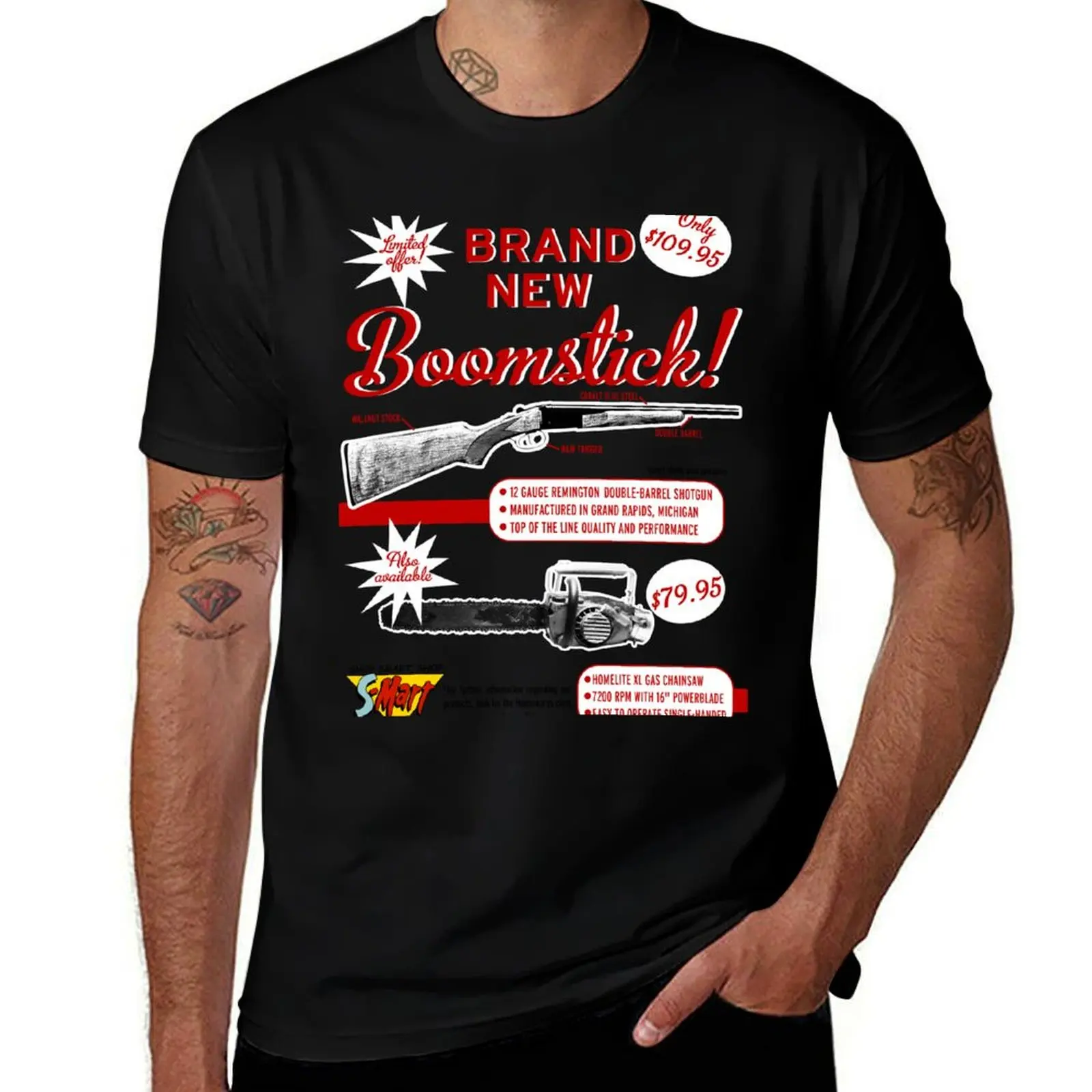 

The brand new Boomstick T-Shirt anime tshirt g man t shirts for men