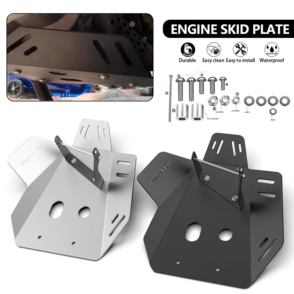 

Fit For Honda CRF110F 2019-2022 2023 CRF 110F 2024 Motorcycle Accessories Engine Protection Cover Chassis Under Guard Skid Plate