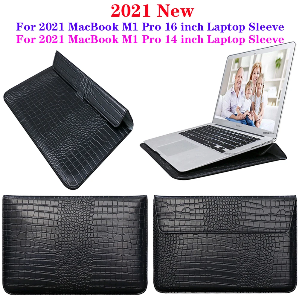 2021 Laptop Cover Sleeve For NEW Macbook M1 Chip Pro 14 Inch Laptop Case Bag mac book Air 13.3 M1 Pro 16 Max 14 inch Laptop Case