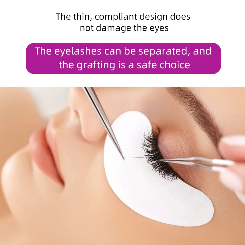 LOTTIEYA Hydrogel Eyelash Isolation Moisturizing Eyelash Grafting Eye Mask Patch Women Beauty Makeup Skincare