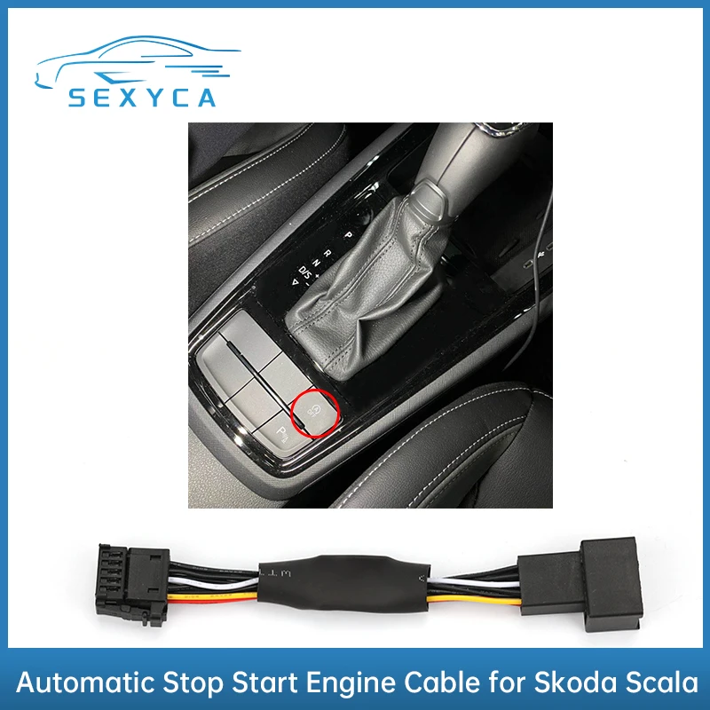 For Skoda Scala Car Automatic Stop Start Engine System Eliminator Disable Cable Auto Stop Canceller