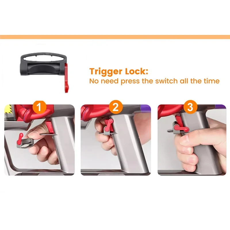 -A89Z For Dyson V7 V8 V10 V11 V15 Vacuum Cleaner Replacement Accessories–Pet Brush Mattress Brush Crevice Brush Flexible Hose