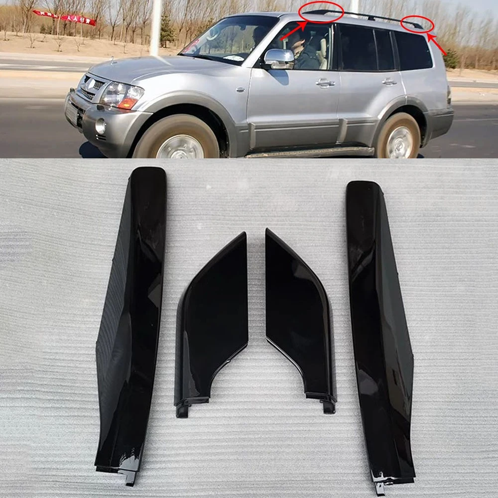 

Car Roof Racks Rail Cap End Decorative Cover Shell For Mitsubishi Montero Pajero MK3 MK4 V73 V75 V77 V78 V87 V88 V93 V95 V97 V98
