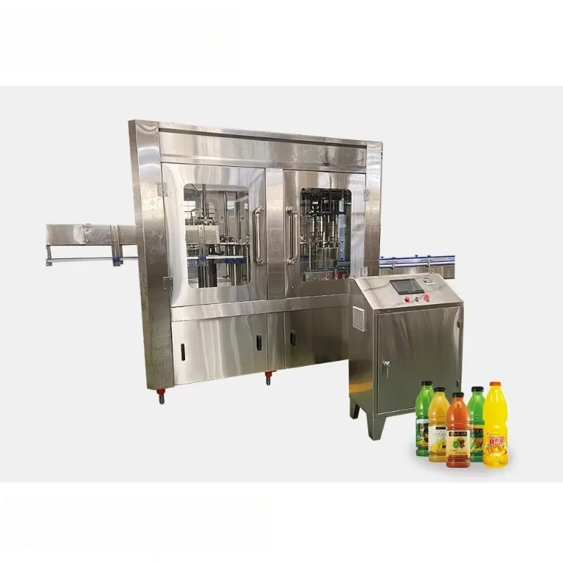 Custom Turnkey Project Juice Filling Production Line CE Certified Stainless Steel Blowing to Packing System For Beverage Factory