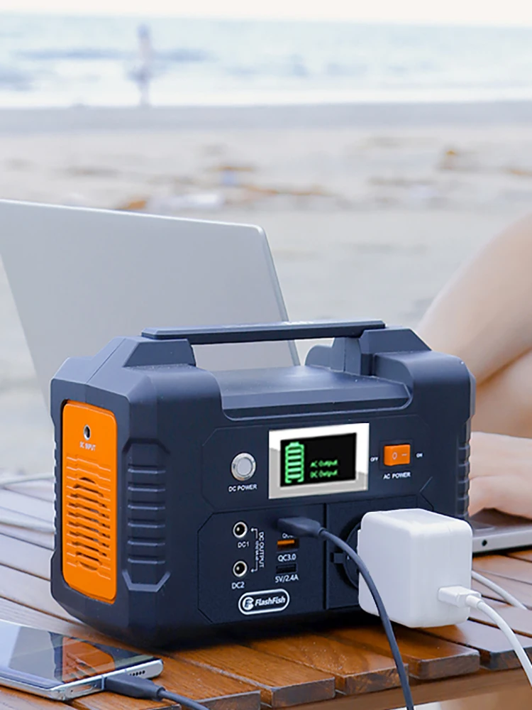 FF Flashfish E200 Draagbare Powerstation 200W 151Wh Zonne-energiegenerator 230V AC DC Batterijen Voeding Buitenbatterij - afbeelding 2