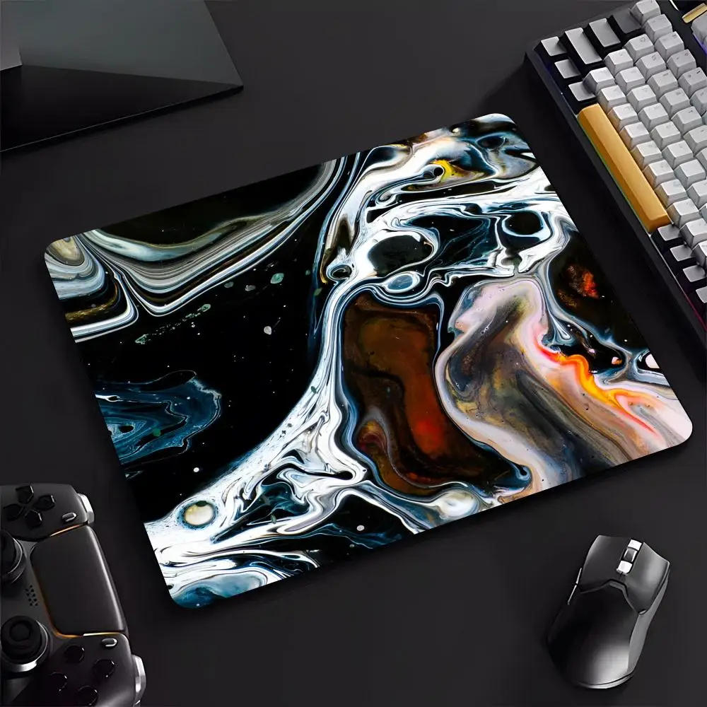 Strata Liquid Mouse Pad Mouse pad game e-sports universal desktop laptop simple office rubber small non-slip pad